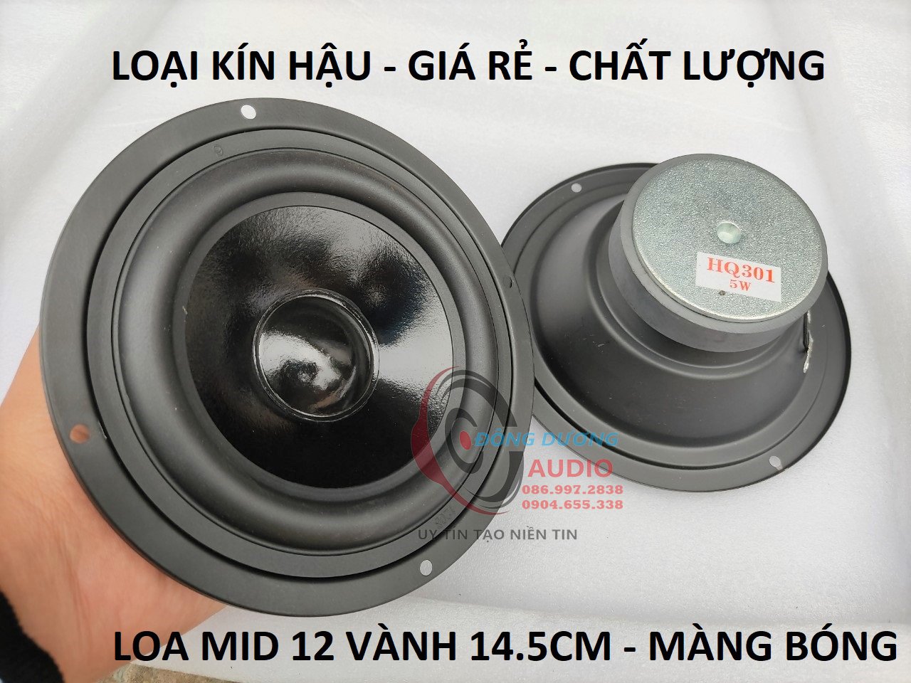 ĐÔI LOA TRUNG BASS 12 - GIÁ 2 CHIẾC - LOA MID KÍN HẬU TRỢ TIẾNG TĂNG LỜI KARAOKE