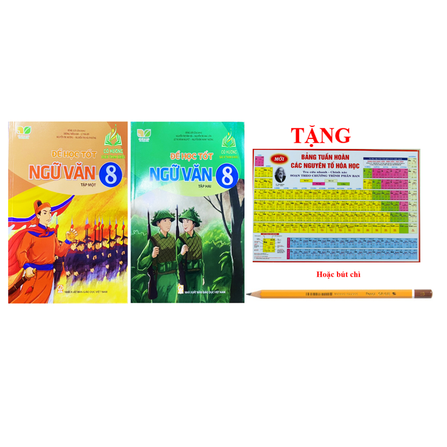 Sách - Combo Để học tốt ngữ văn 8 - tập 1+2 ( kết nối tri thức )