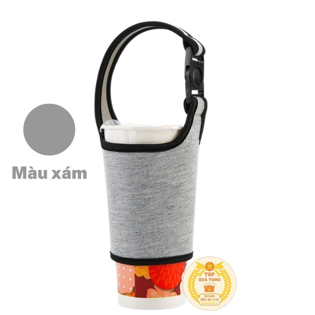 Túi đựng Ly giữ nhiệt, cốc giữ nhiệt Coffee Holic 380ml - 700ml tiện dụng
