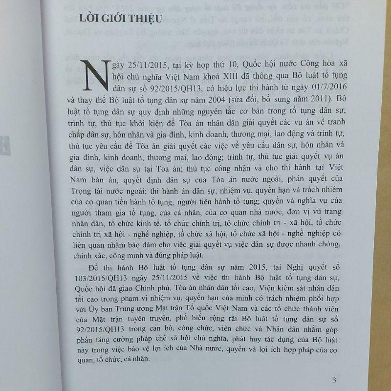 Sách - Chỉ dẫn tra cứu áp dụng Bộ luật tố tụng dân sự năm 2015