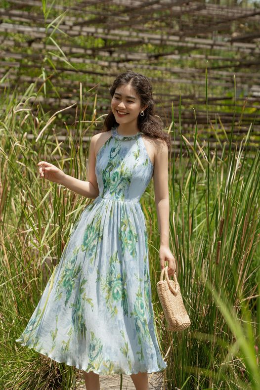 OLV - Đầm Clematis Halter Dress