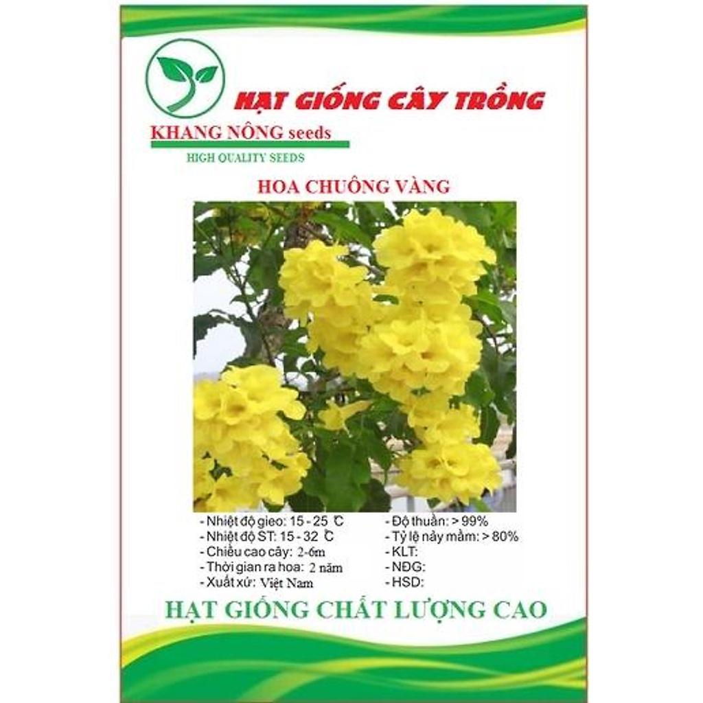 1 KG HẠT GIỐNG CÂY CHUÔNG VÀNG