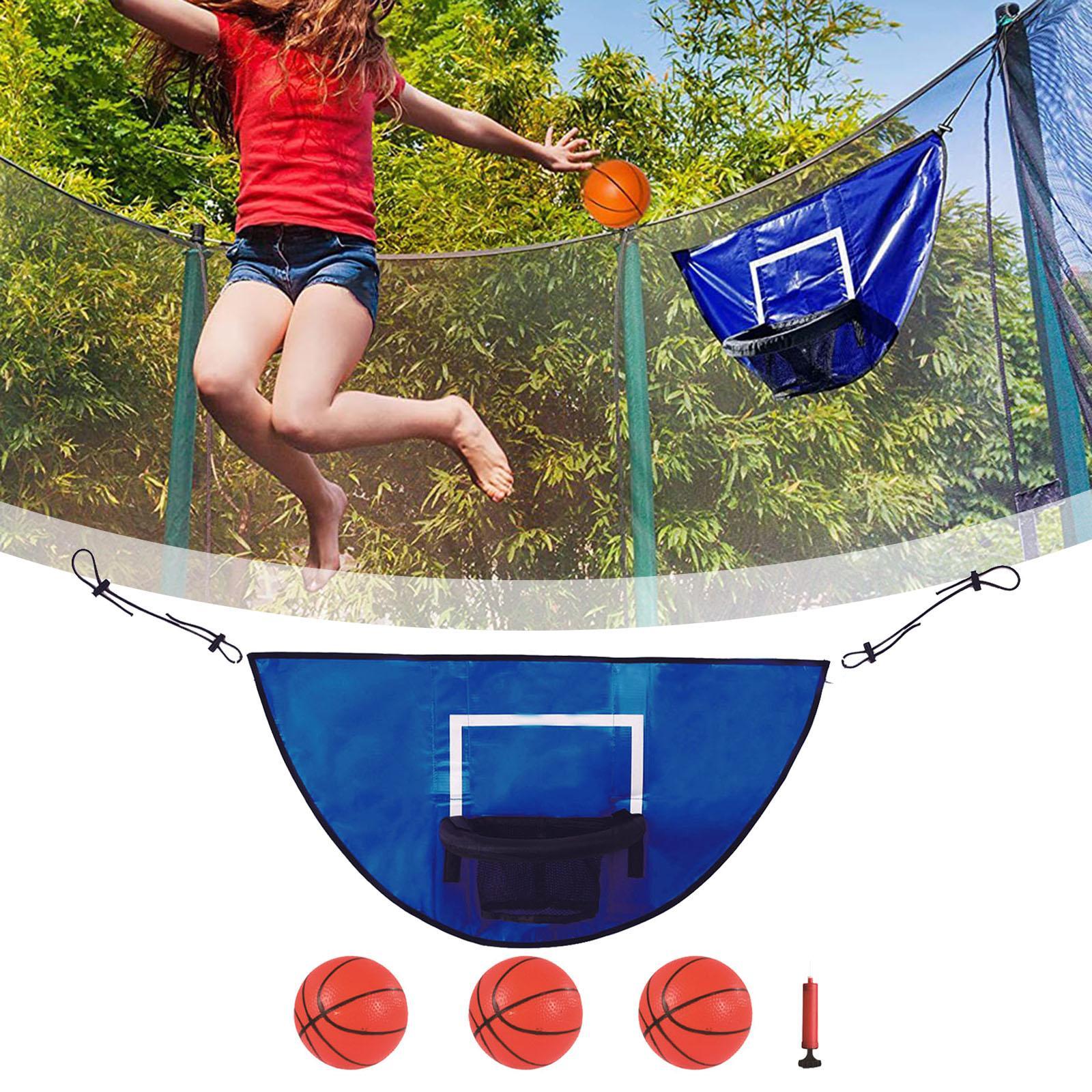 Basketball Hoop for Trampoline Easy Installation Waterproof Basketball Stand