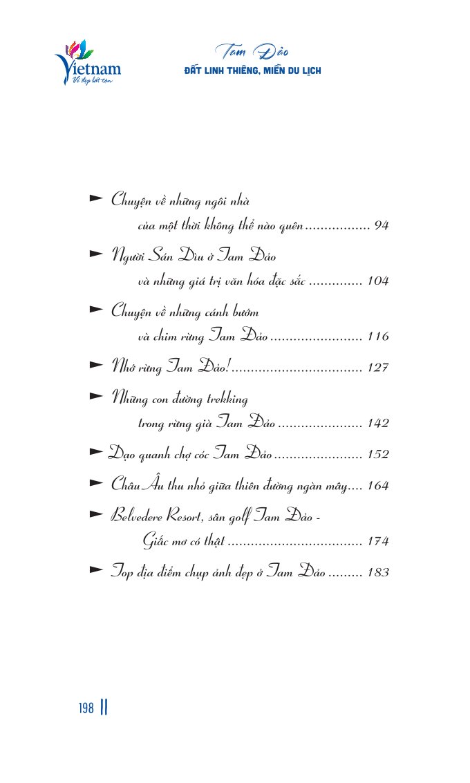 Tam Đảo đất thiêng miền du lịch - bản in 2024