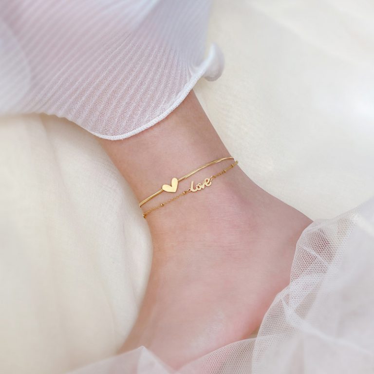 Lắc Chân 2 Tầng Love U Titan Ko Đen TT 3744