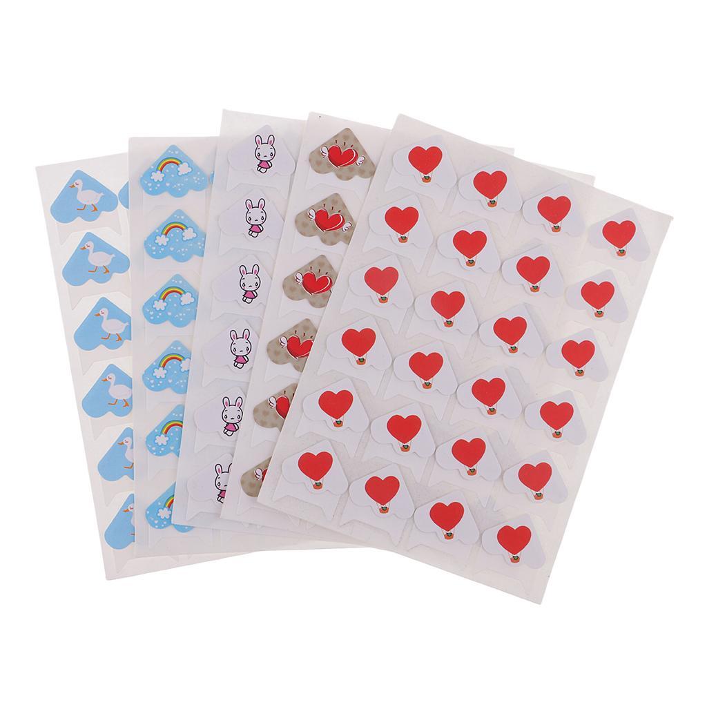 5Pcs Self-Adhesive Photo Mounting Corner Stickers For DIY Album Scrapbooking