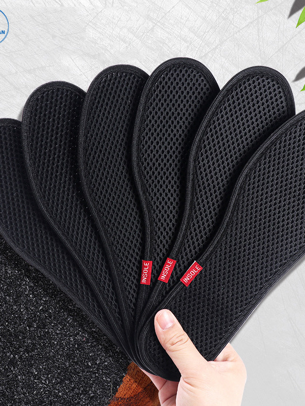 Cặp lót giày khử mùi hôi chân cho nam và nữ , vải lưới đàn hồi thông hơi thoáng khí giúp khử mùi  hiệu quả bảo vệ bàn chân , luôn  sạch sẽ  và  khô ráo