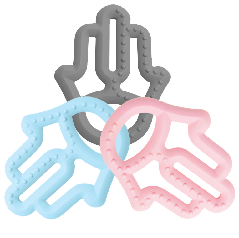 MinikOiOi Gặm nướu bàn tay silicone cho bé