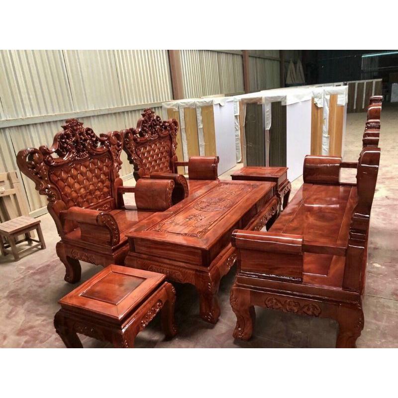 Bộ bàn ghế hoàng da giá thật
