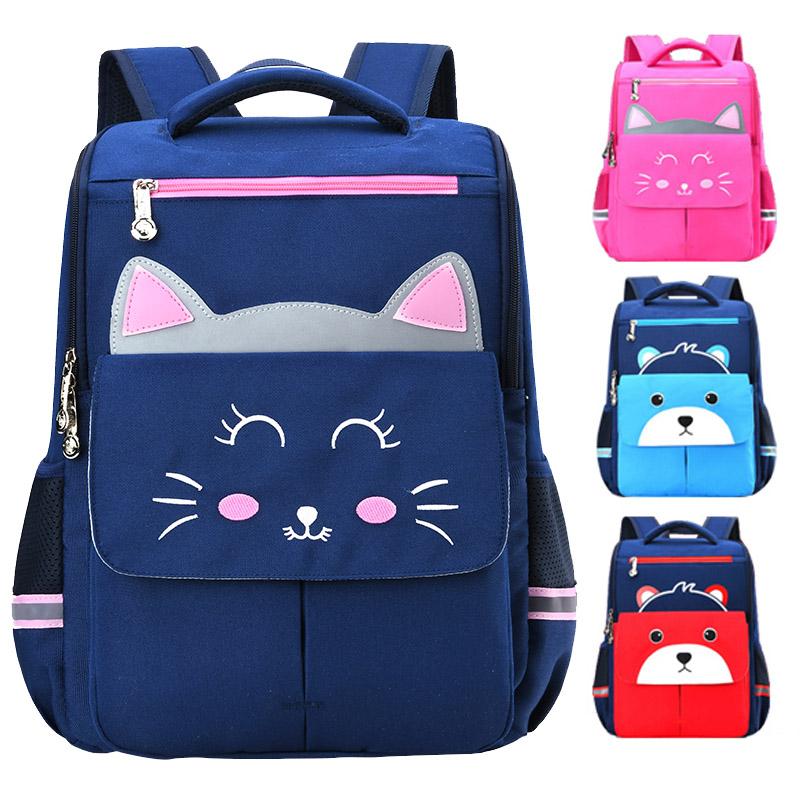 Phim Hoạt Hình Năm 2021 Nylon Trẻ Em Ba Lô Mẫu Giáo Mèo Schoolbag Động Vật Trẻ Em Ba Lô Trẻ Em Học Túi Bé Gái Bé Trai Lưng