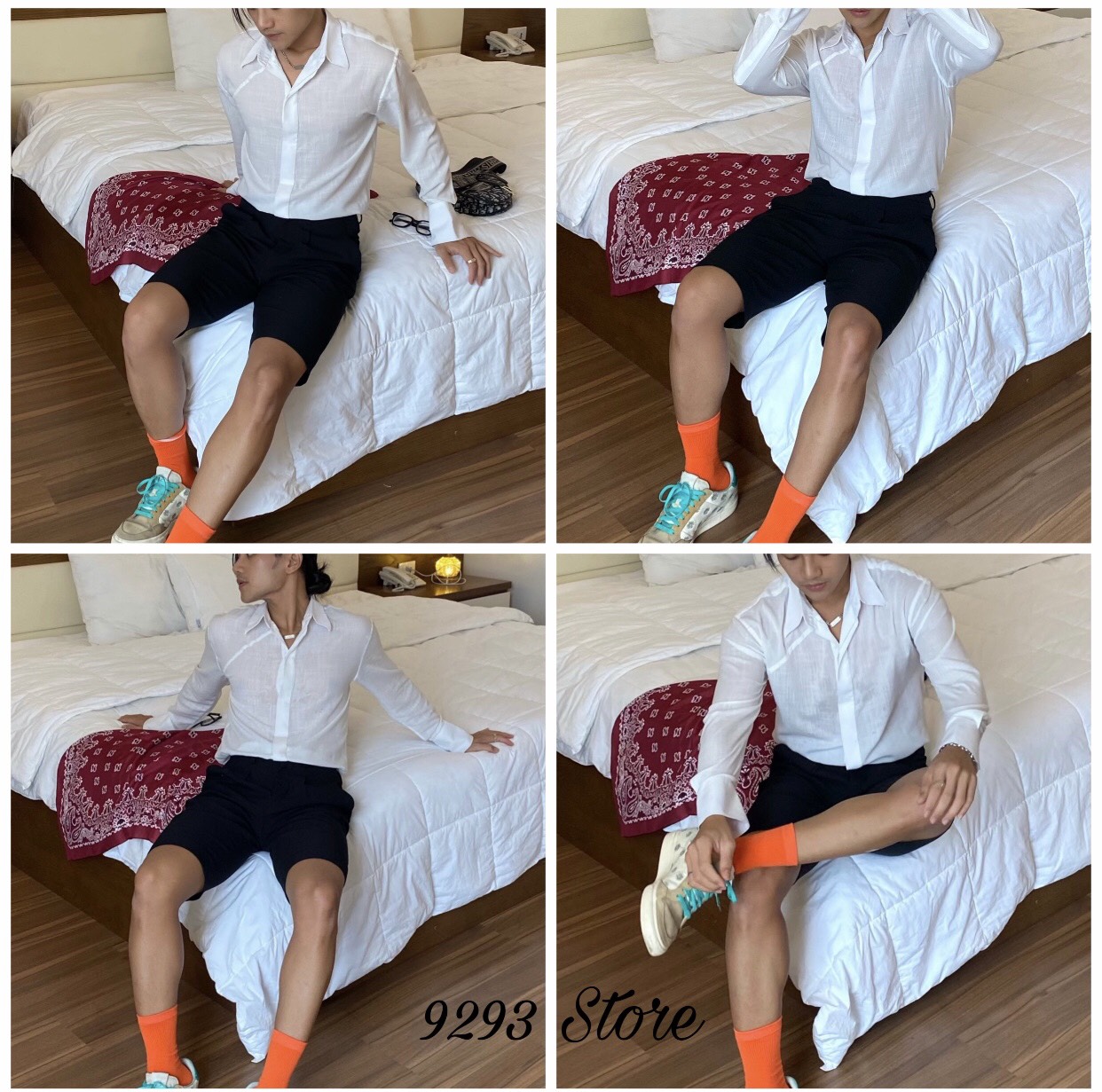 Quần Tây Sọt Đùi đen