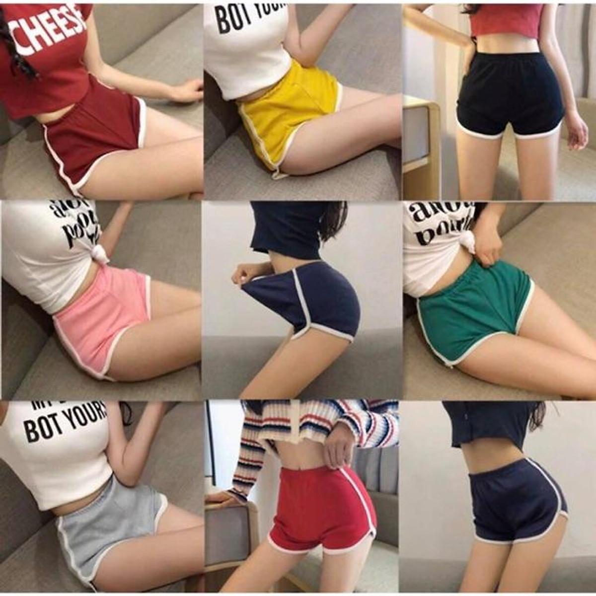 Quần mặc váy - Quần short mặc ở nhà vô cùng thoải mái - Quần thun nữ