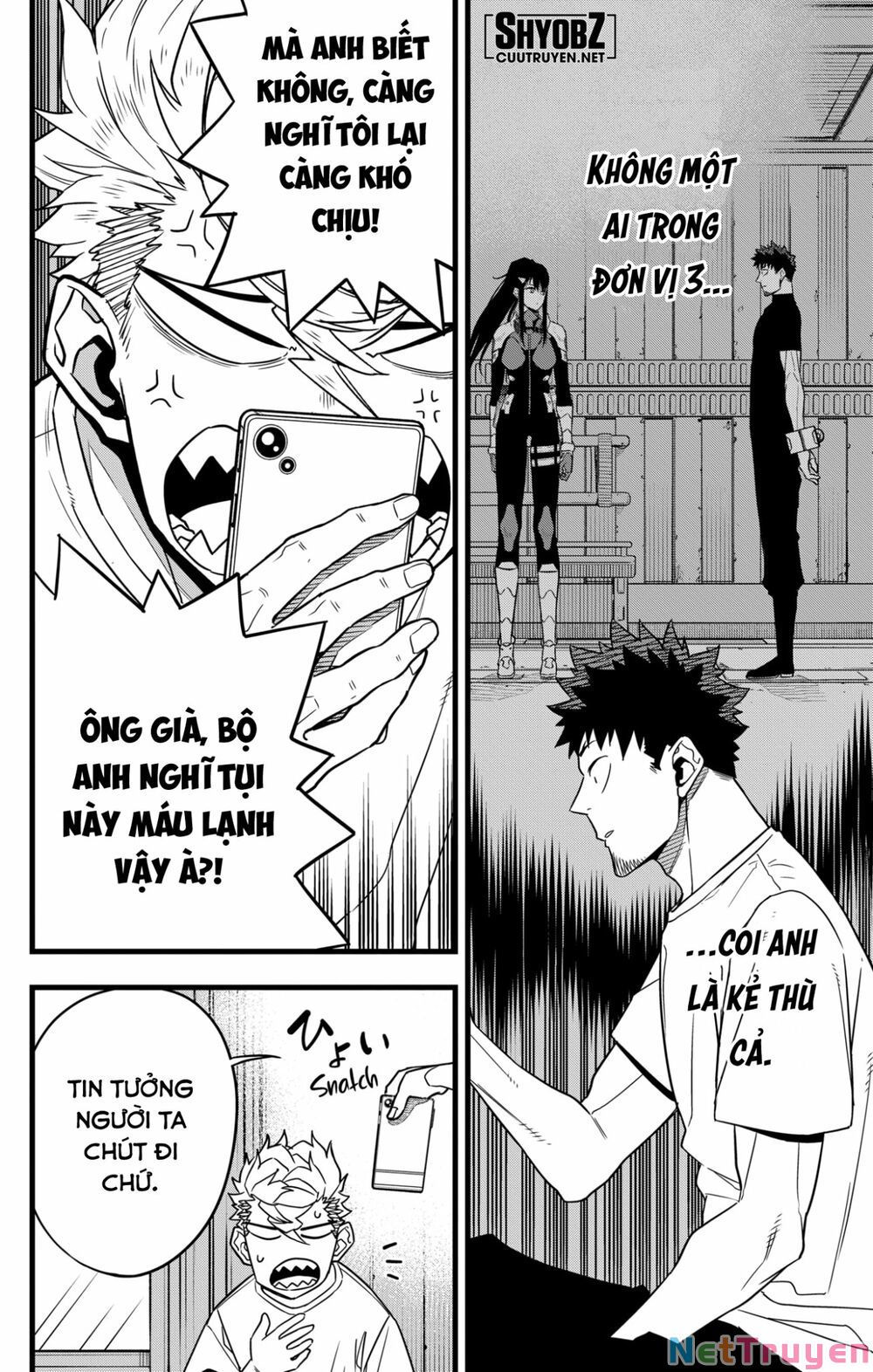 hôm nay - tôi hóa kaiju chapter 67 18