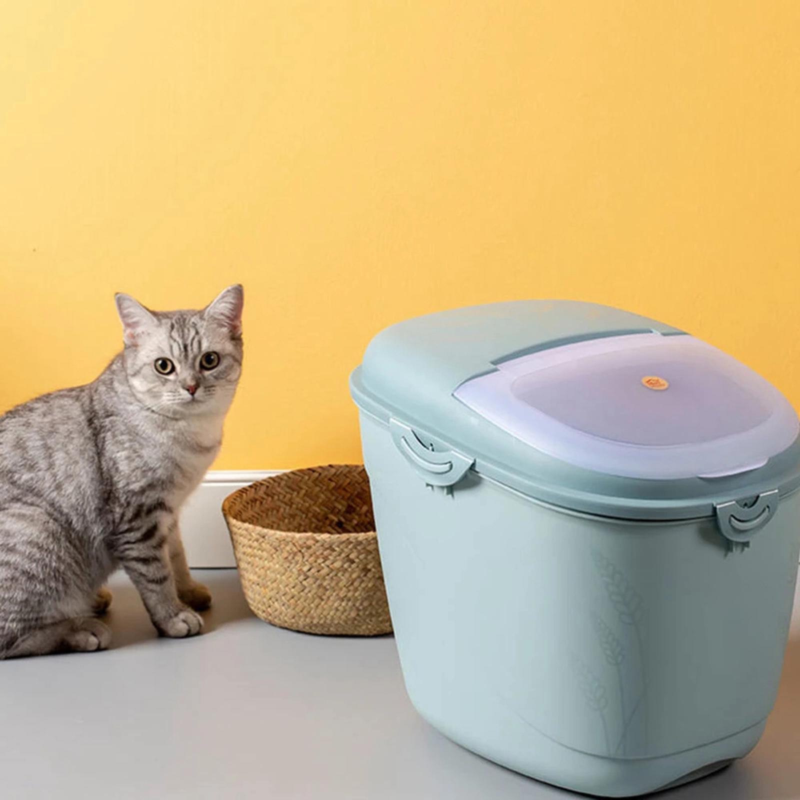 10KG Rice Storage Container Kitchen Dry Foods Airtight Tank Moisture-proof