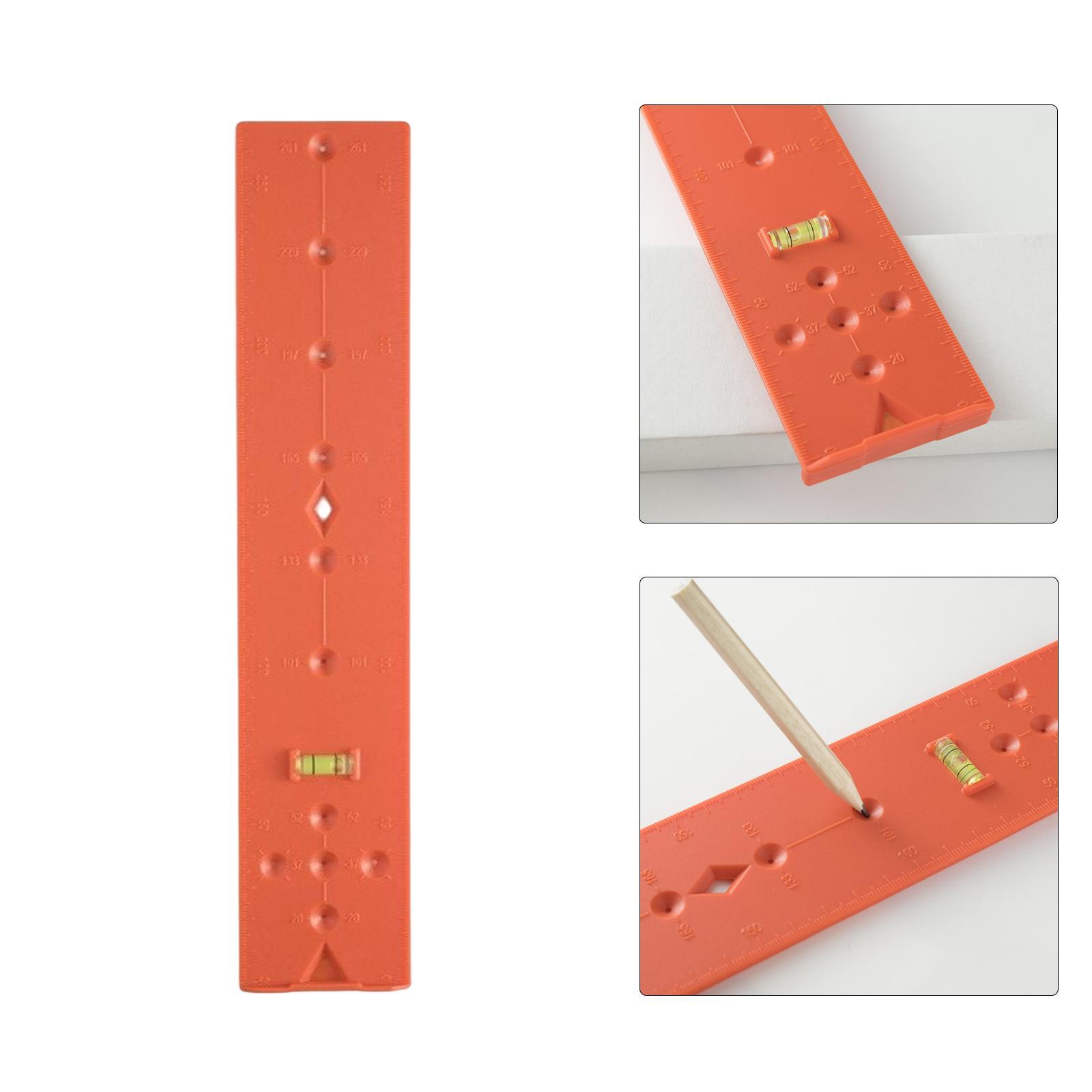 Hole Punch Locator Hole Marker Hardware Template Tool for Door and Drawer