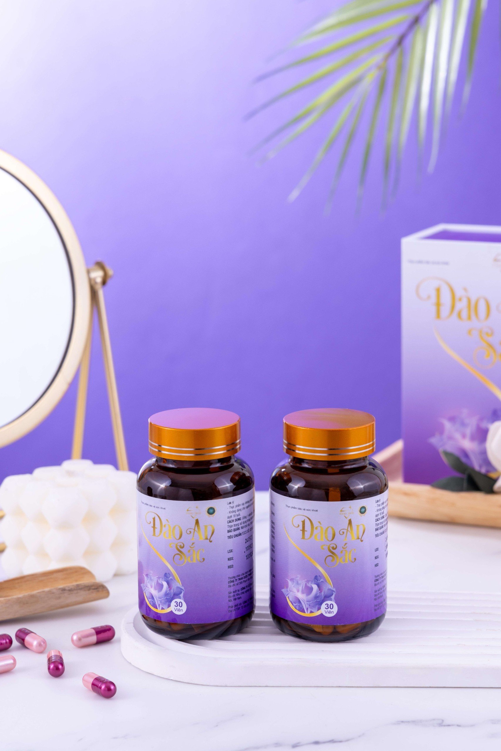 Viên uống nội tiết Đào An sắc