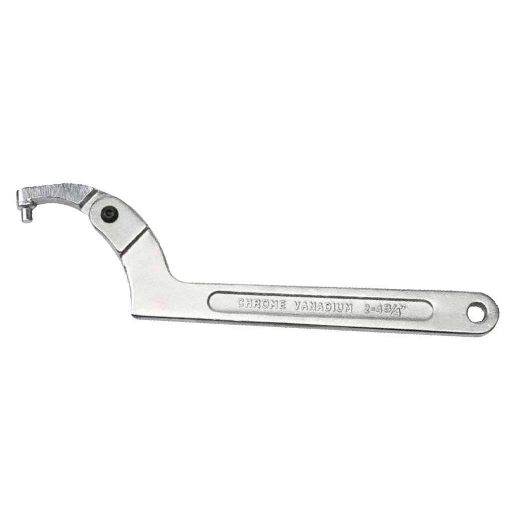 2x Adjustable Hook Wrench C Spanner Tool Key Tool for