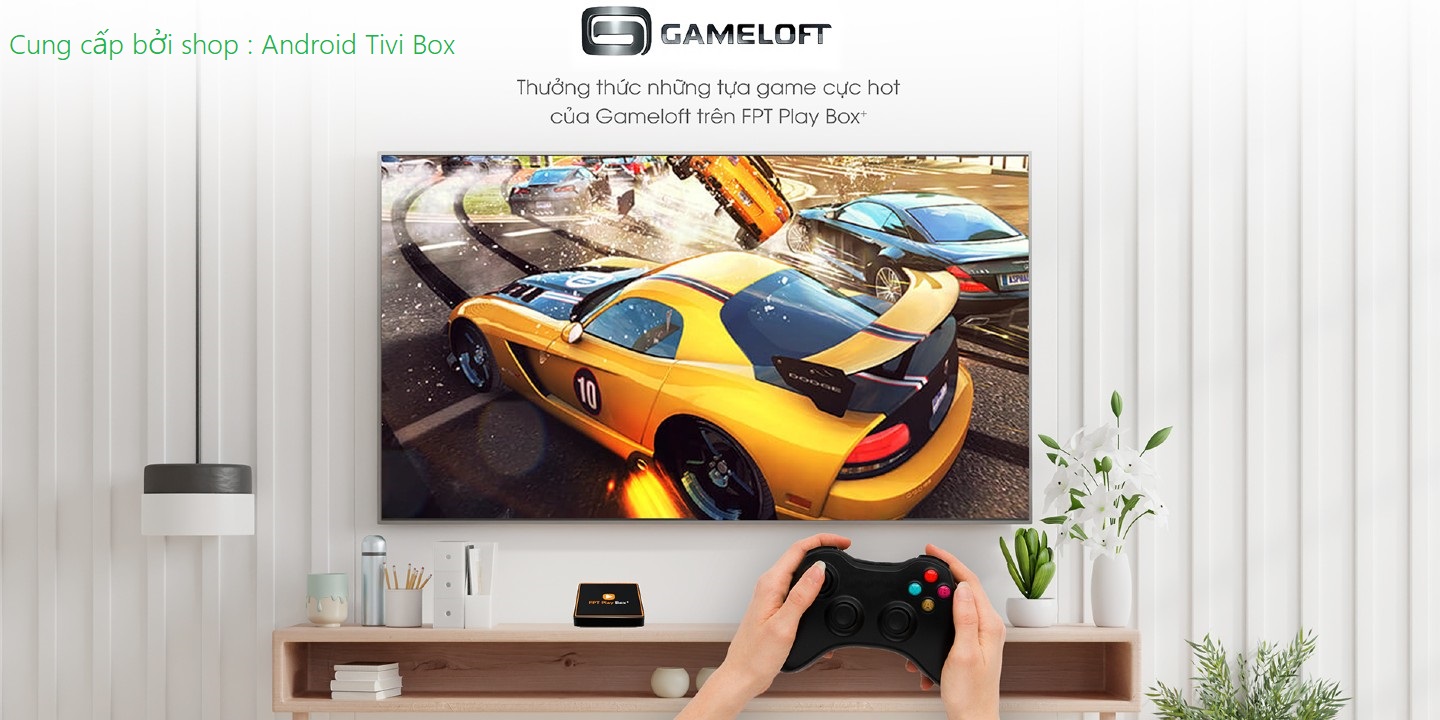 FPT Play Box 2020 plus 4K mã T550 truyền hình điều khiển giọng nói Đầu thu android box Fpt - Hàng Chính Hãng