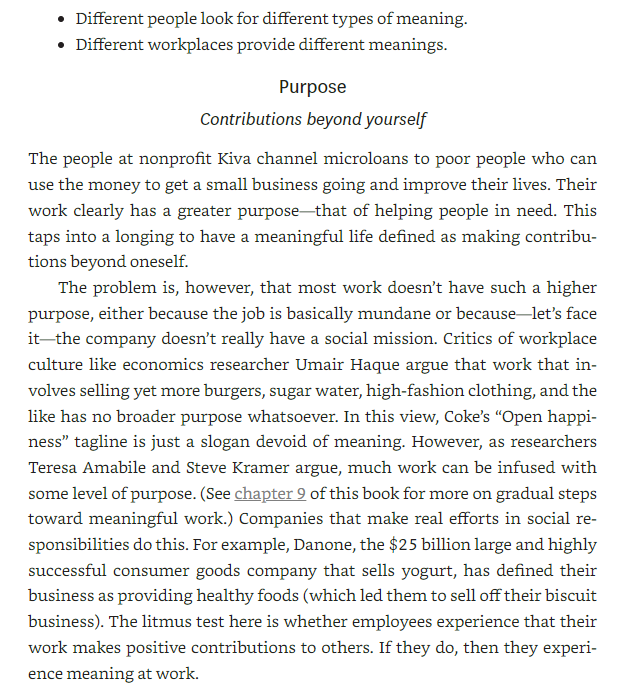 Purpose, Meaning, and Passion (HBR Emotional Intelligence Series)