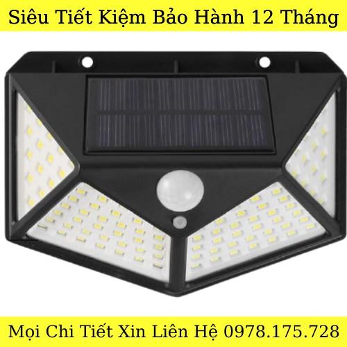 Đèn năng lượng mặt trời Solar 100LED 20w LED siêu sáng