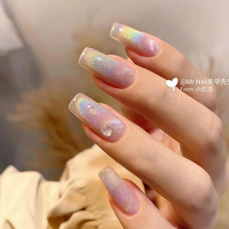 Mắt mèo kim cương cầu vồng
