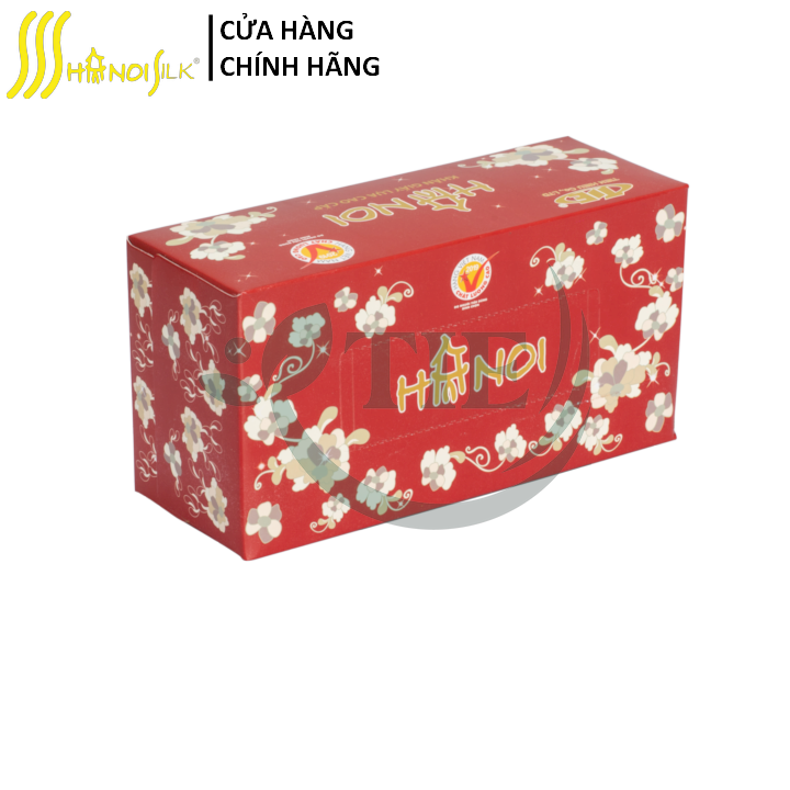 Hộp Giấy Tissue Hà Nội Silk 3 lớp 150 tờ (TẶNG 20% giấy)