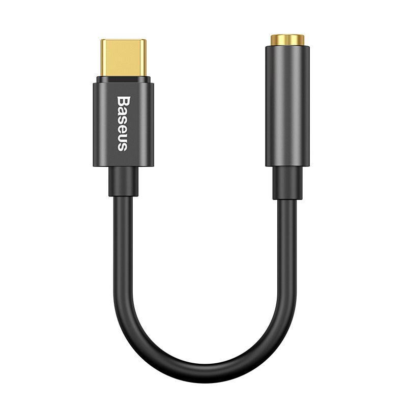 Cáp chuyển tín hiệu âm thanh từ USB Type-C ra 3.5mm Baseus L54 - Hàng nhập khẩu