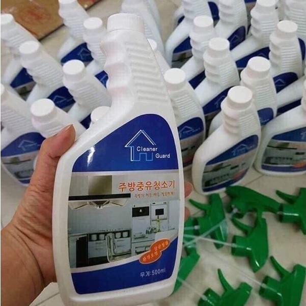 Chai xịt tẩy bếp đa năng Hàn Quốc 500ml