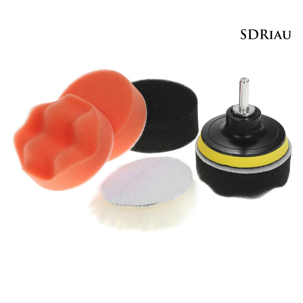 Bộ 7 Miếng Xốp Đánh Bóng Xe Hơi 3 Inch Xqcqjx M10
