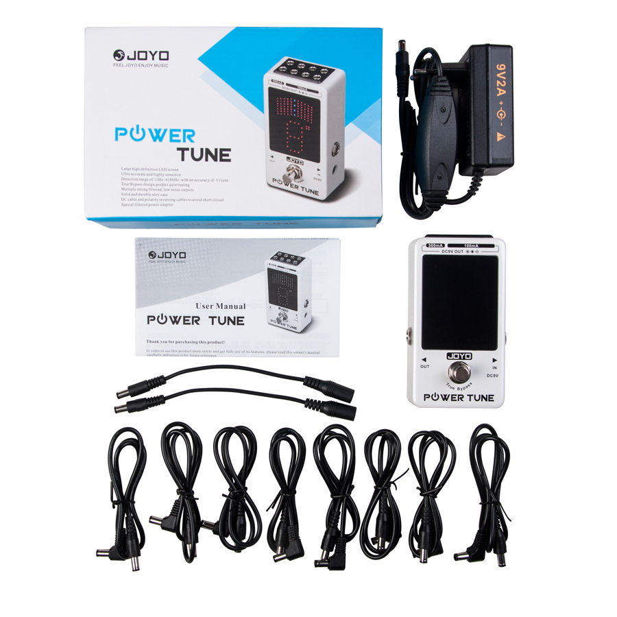 JOYO JF-18R Power Tune - Combo Bộ Nguồn và Bộ Chỉnh Dây Đàn Guitar- Hàng Chính Hãng