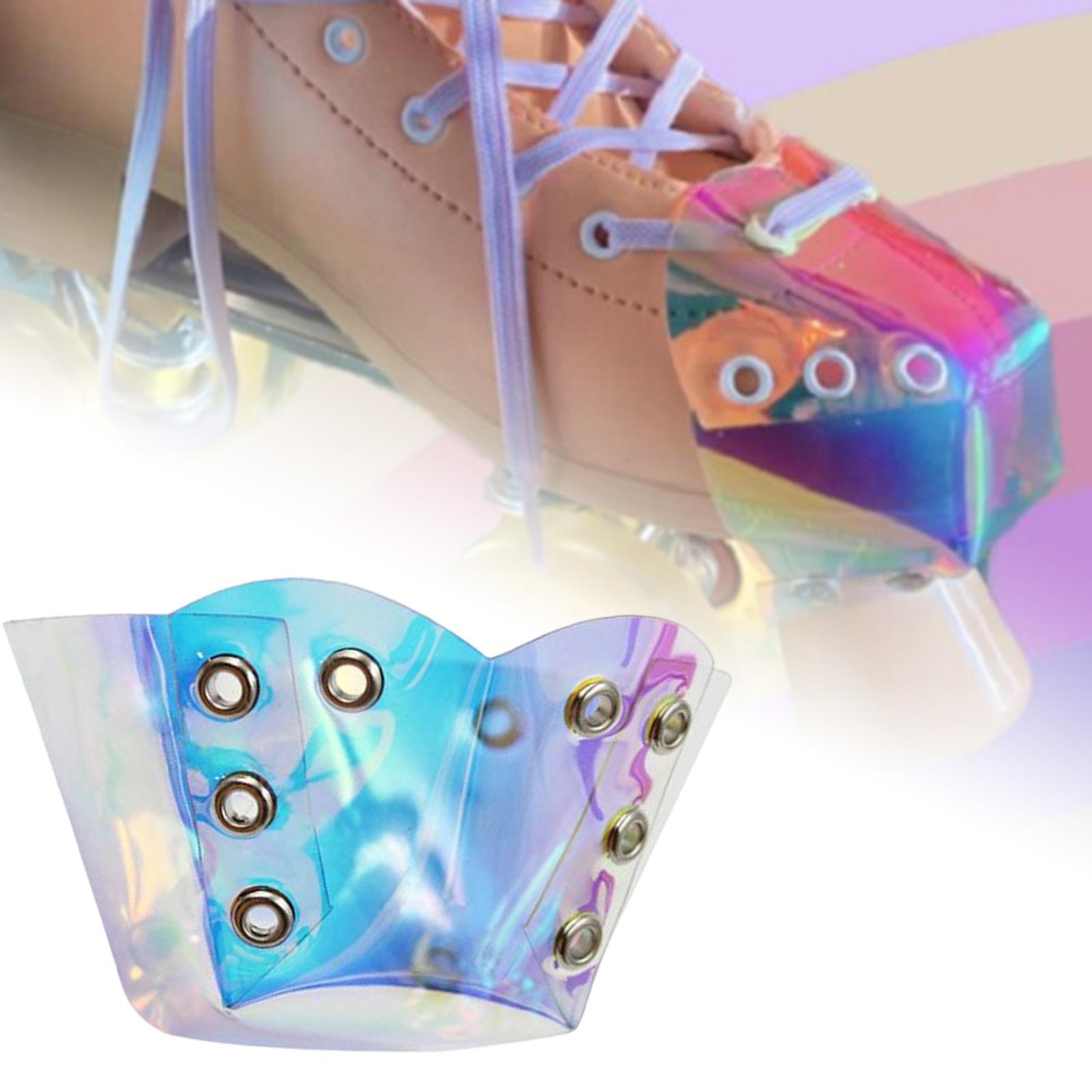 Roller Skate Toe Guards Protector Skate Toe Guards Easy to Install 1x Roller Skating Cap Protectors for Training Beginner