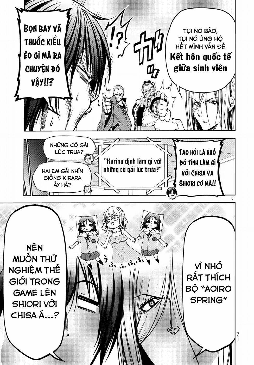 Cô Gái Thích Lặn - Grand Blue Chapter 49 - Trang 8