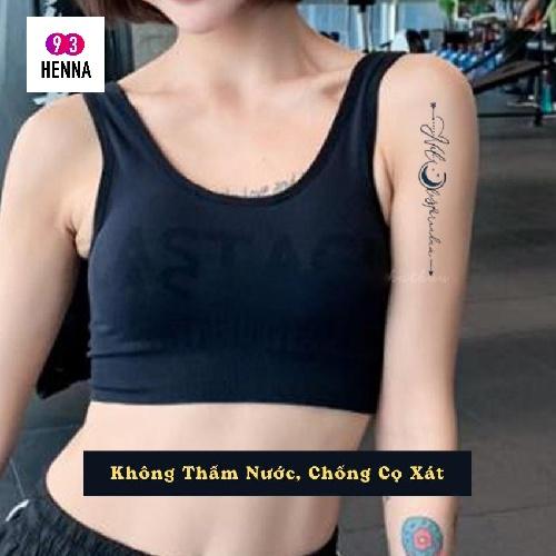 Hình Xăm Tạm Thời 15 Ngày Không Thấm Nước Mồ Hôi HC024