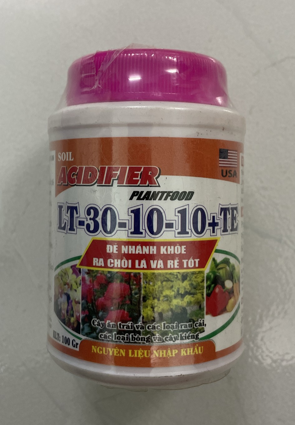 Phân bón lá 30-10-10 TE  lọ 100gr đẻ nhánh ra chồi và rễ tốt