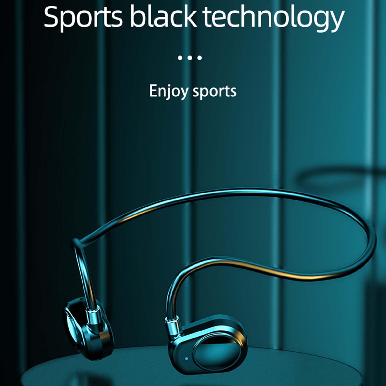 Headphones Headset Sweatproof HiFi Earphones for Cycling Workout Sports