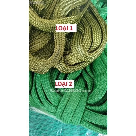 Dây dù xanh dẹt quận khoảng 2kg