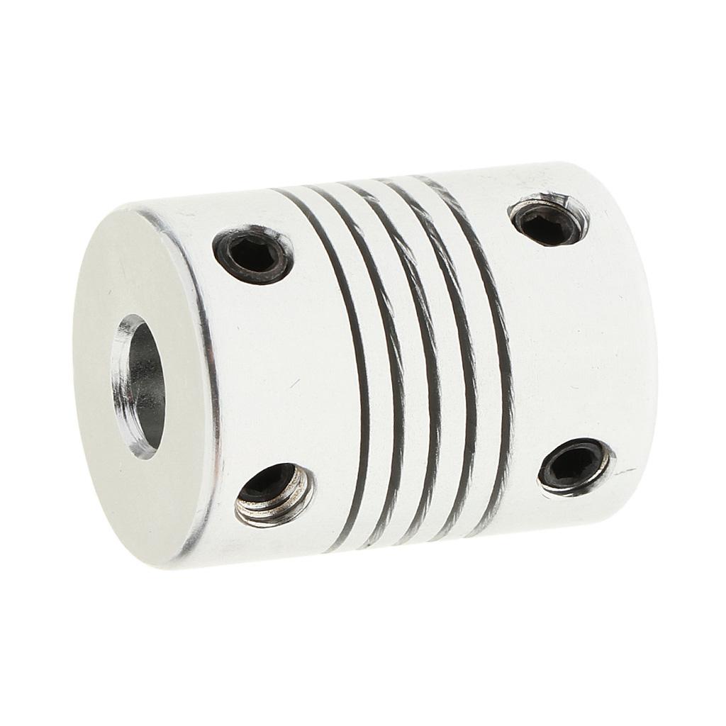 Flexible Motor Shaft Coupler 6.35 X 6.35 X 25mm for Nema 17 Reprap 3D Printer