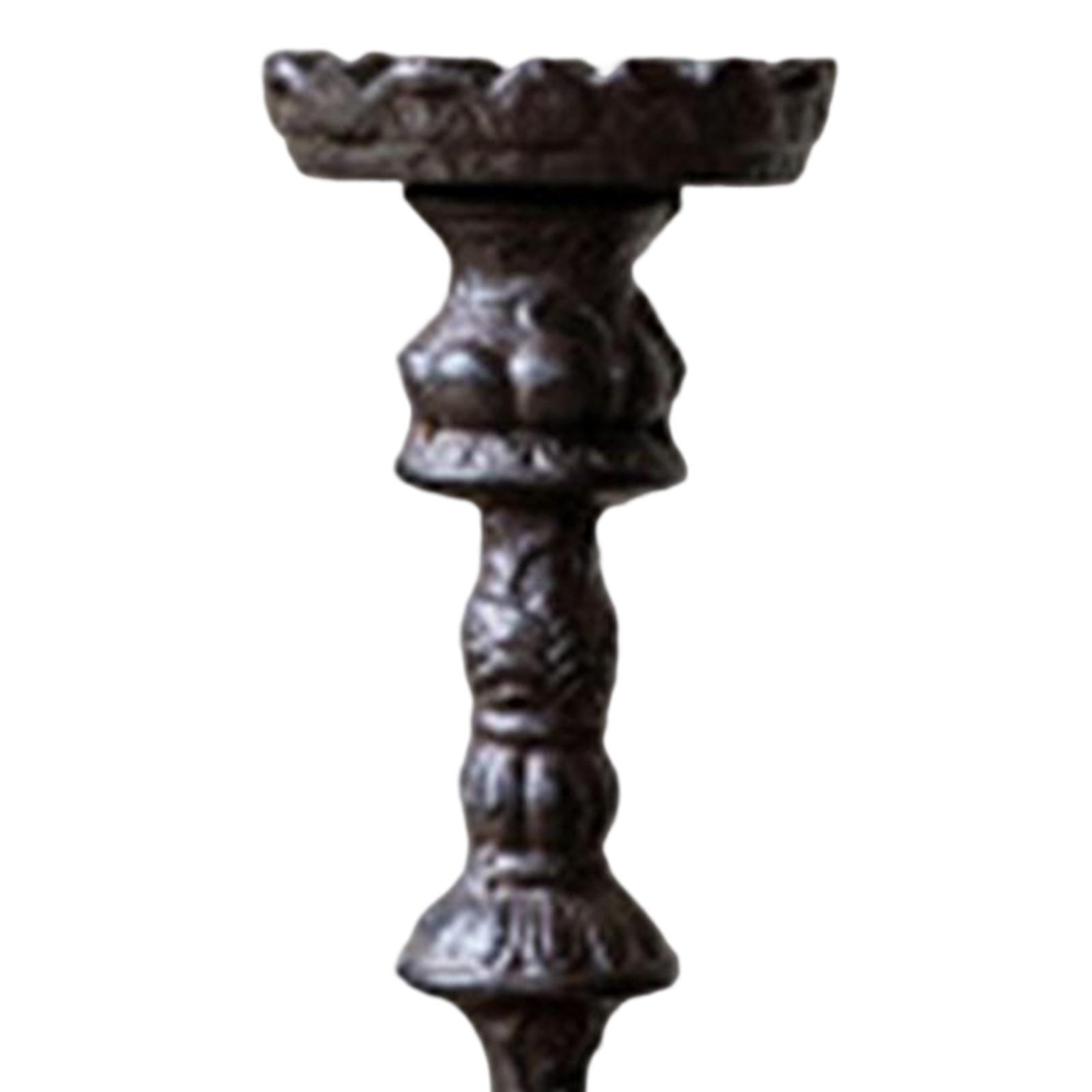 Metal Candelabra Rustic for Candlelight Dinner Props Dining Table Decor