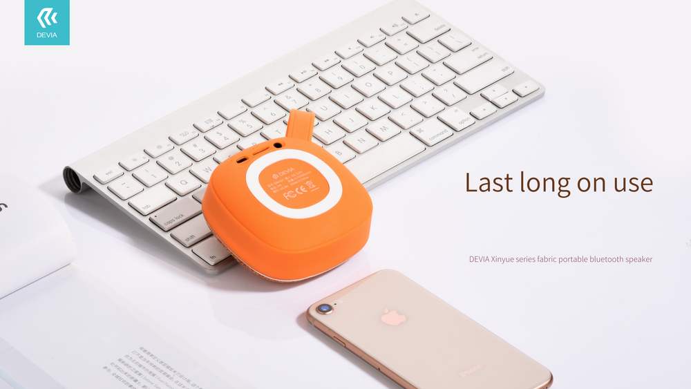 Loa không dây bluetooth Devia Cinya Portable - Loa to - hàng chính hãng