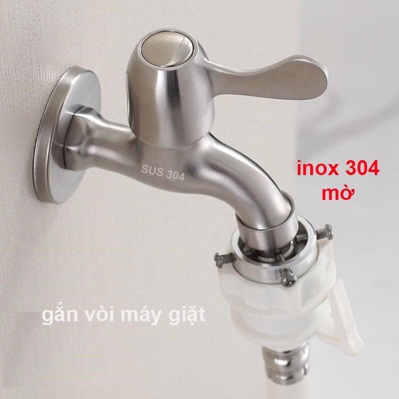 Vòi nước-Vòi hồ tay gạt-Vòi máy giặt SUS304 cao cấp