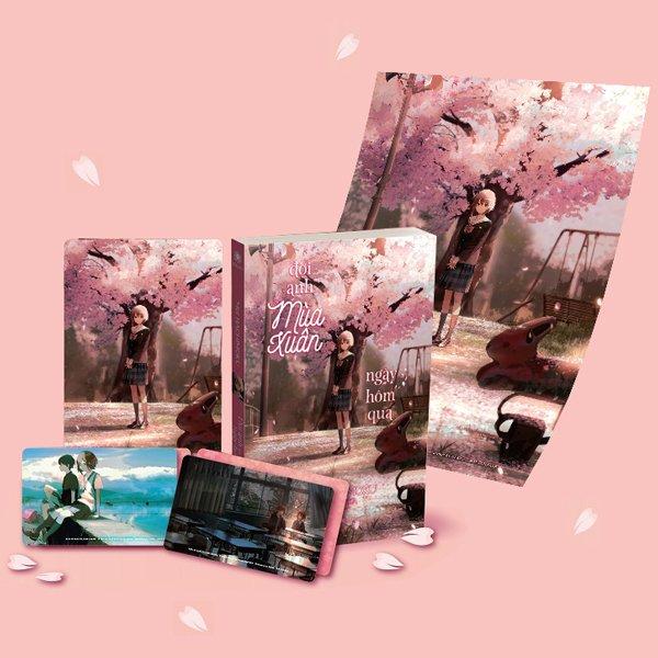 Đợi Anh Trong Mùa Xuân Ngày Hôm Qua - Bản Đặc Biệt - Tặng Kèm 1 Postcard + 2 Thẻ Card Ép Nhũ Nhung + Poster