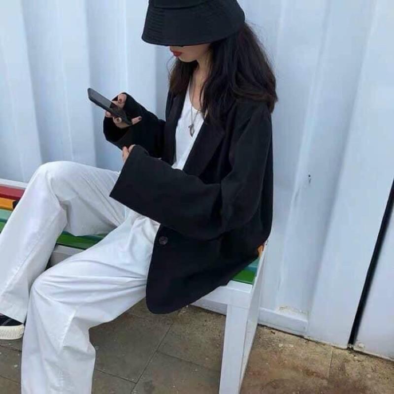 áo blazer 2 màu kèm ảnh thật