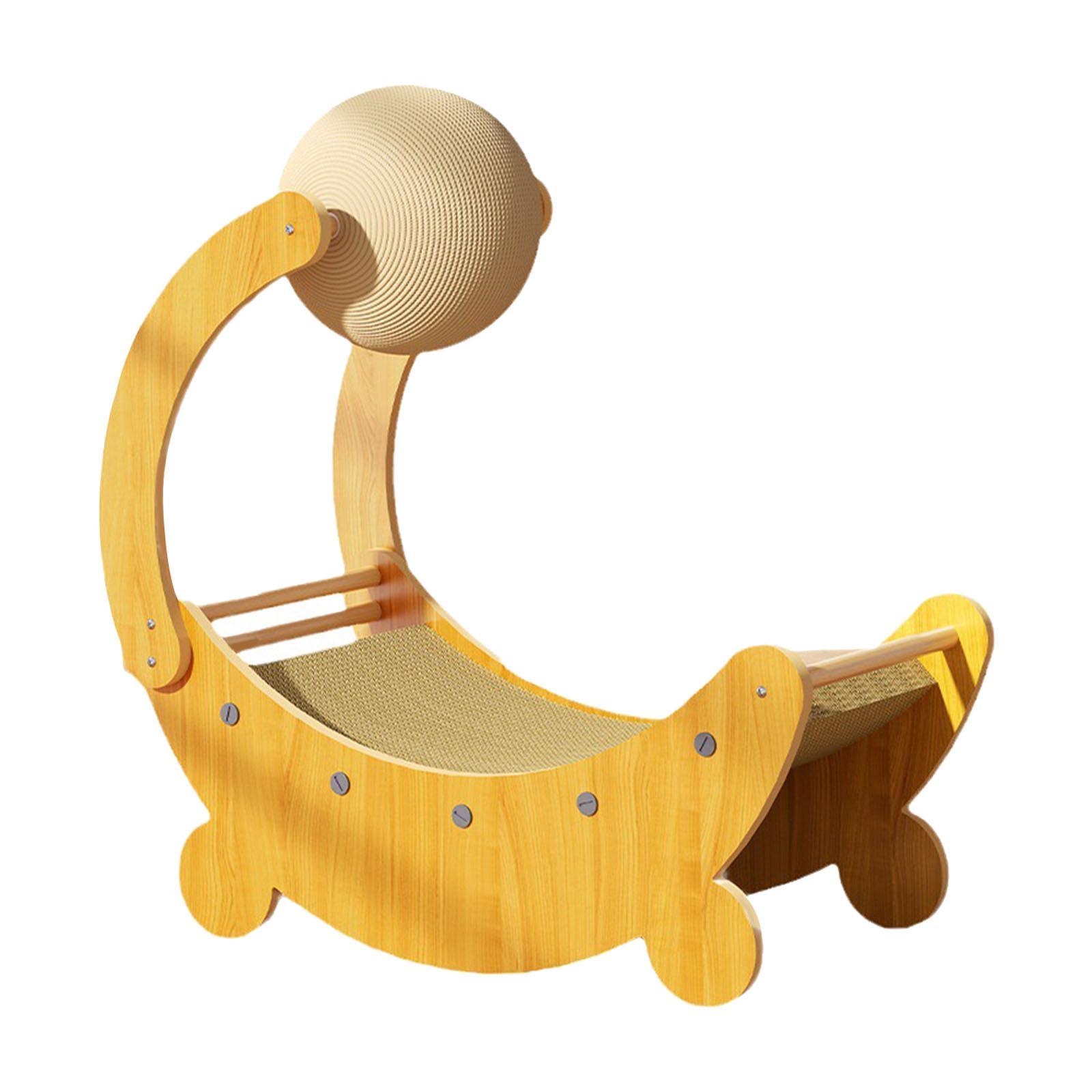 Cat Scratching Board Cat Scratcher Cat Scratch Ball Pet Toy Decorative Cardboard Pet Supplies Cats Nest Lounge Bed Cat Scratch Pad for Kitty
