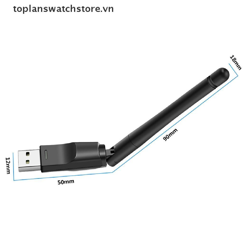Thẻ Mạng Không Dây MT7601 Mini USB WiFi 150Mbps RTL8188 Cho Máy Tính / Laptop 2.4GHz