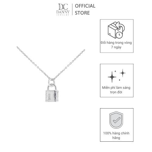 Dây Chuyền Có Mặt Danny Jewelry Bạc 925 Xi Rhodium DM53