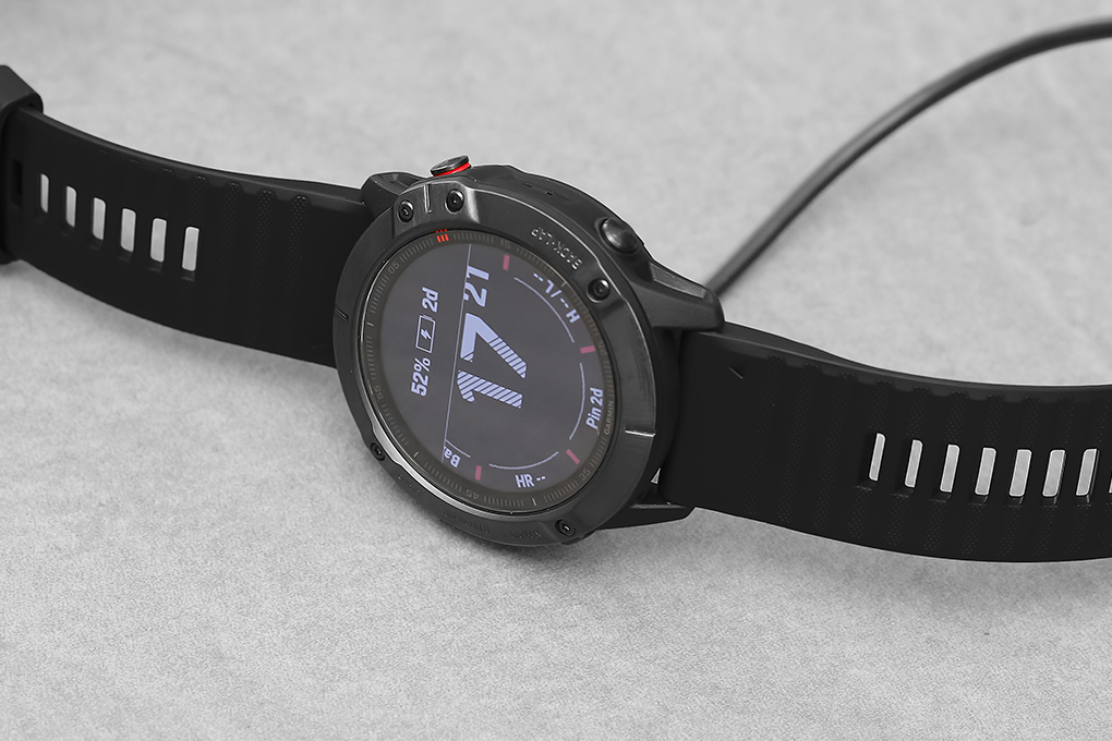 Đồng hồ thông minh Garmin Fenix 6X Sapphire dây silicone