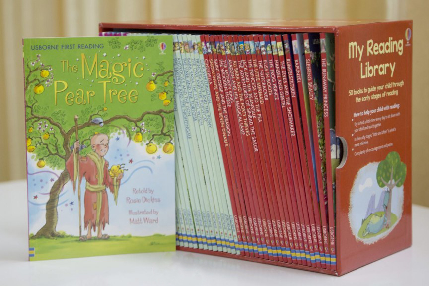 Usborne My Reading Library - Bộ Đỏ 50 cuốn