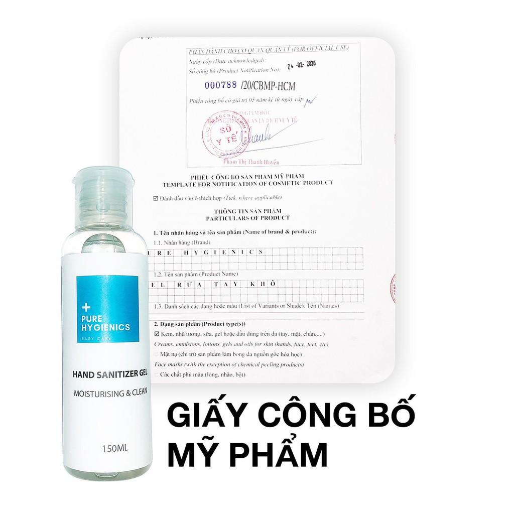 Gel rửa tay cấp ẩm Pure Hygienics