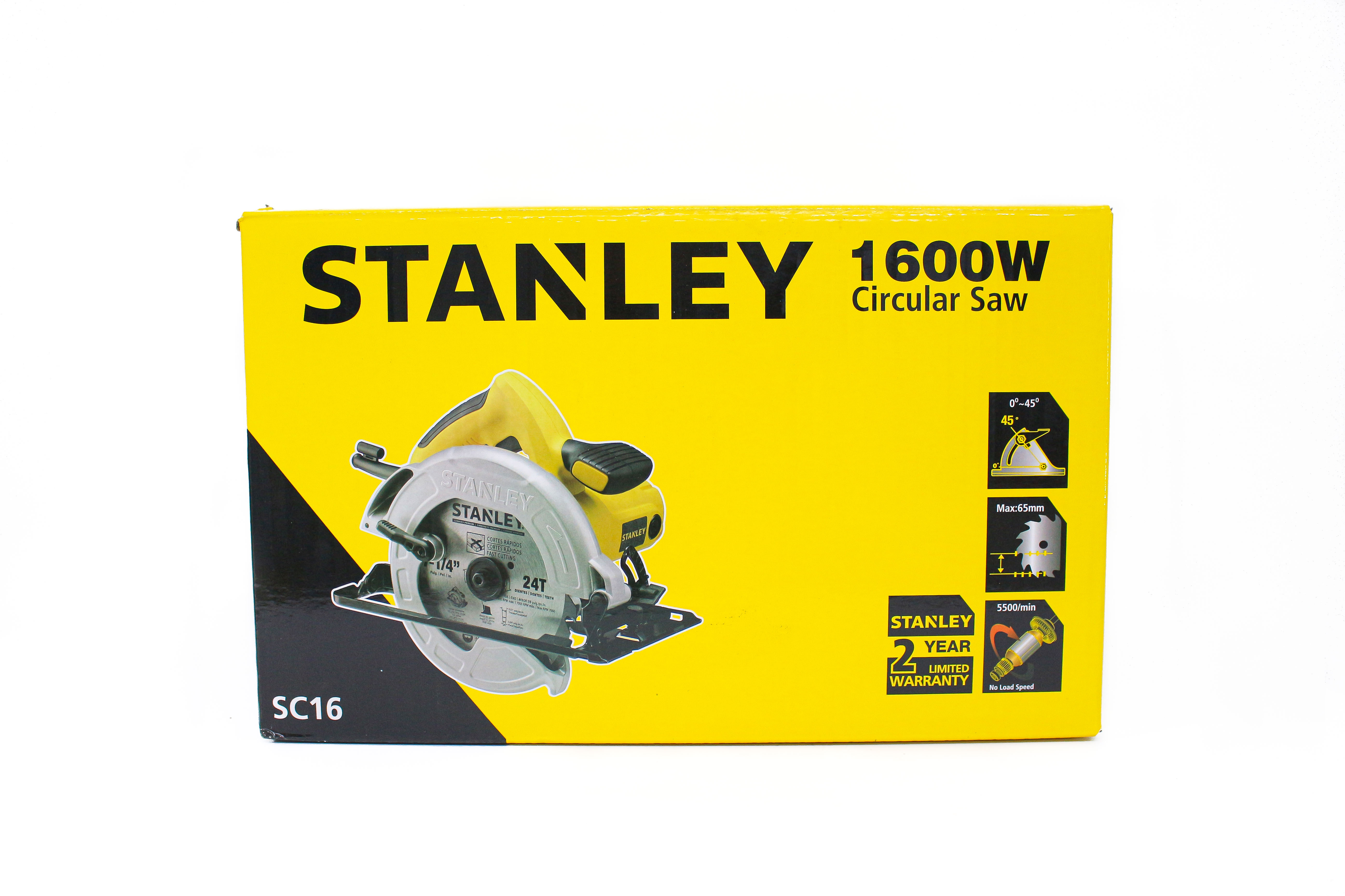 Máy cưa cầm tay 1600W- 190mm Stanley SC16-B1