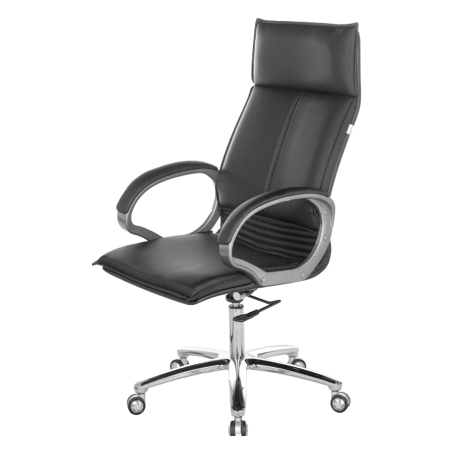 Ghế Giám Đốc 2 Cần Chân Hợp Kim Nhôm Cao Cấp IBIE IB008 - Đen